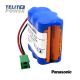 TELIT POWER Baterija NIMH 7.2V 2100mAh Panasonic za mašinu za reglažu trapa CEMB DWA400R/800 - EP3284526