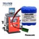 TELIT POWER Baterija NIMH 7.2V 2100mAh Panasonic za mašinu za reglažu trapa CEMB DWA400R/800 - EP3284526