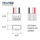 TELIT POWER Konektor JST PHR-4 24AWG - EP3284037