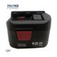 TELIT POWER NiCd baterija 12V 2Ah HB5128-20 za Hidria Perles ZUB121820 aku alat - EP3283098