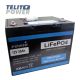 TELIT POWER Akumulator sa Bluetooth konekcijom 12 V 50 Ah TPB-LFP12050 LiFePO4 - EP3283881
