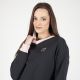 LA TERRA  Duks adela v neck sweatshirt W - TRA261F602-01