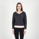 LA TERRA  Duks adela v neck sweatshirt W - TRA261F602-01