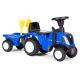 ECO TOYS Traktor sa prikolicom za decu, plava - 658T BLUE