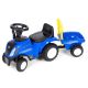 ECO TOYS Traktor sa prikolicom za decu, plava - 658T BLUE