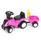 ECO TOYS Traktor sa prikolicom za decu, roze - 658T PINK