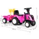 ECO TOYS Traktor sa prikolicom za decu, roze - 658T PINK