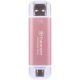 TRANSCEND Eksterni hard disk Portable 1TB SSD ESD310P, roze - 077632