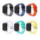 Narukvica za Apple Watch Sport Silicone Strap 42/ 44/ 45 mm transparent tamno plava - 049428