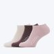 LA TERRA Čarape ankle multicolor 3pc W - TRE261F303