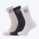 LA TERRA Čarape crew neutral multicolor 3pc U - TRE261U304