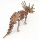 3d eko drvena puzzle - TRICERATOPS - 93-1