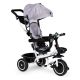 ECO TOYS Tricikl za decu sa rotirajućim sedištem, siva - YM-BT-2 GRAY