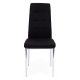 MODERNHOME Trpezarijske stolice set 4 kom tami - DC858F-4 BLACK