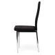 MODERNHOME Trpezarijske stolice set 4 kom tami - DC858F-4 BLACK