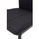MODERNHOME Trpezarijske stolice set 4 kom tami black - DC860-4 BLACK