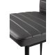 MODERNHOME Trpezarijske stolice set 4 kom tami dark gray - DC855-4 GREY