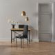 MODERNHOME Trpezarijske stolice set 4 kom tami full black - DC855-4 BLACK
