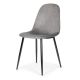 MODERNHOME Trpezarijske stolice set 4 kom velvet siva - J933 GRAY-1