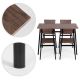 MODERNHOME Trpezarijski set sto + 4 stolice malmo - EP2828259