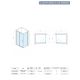 Concept Tuš kabina Alpha 140x90x200cm 8mm providno staklo, srebrni ram - 10324-9090sc