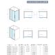 Concept Tuš kabina Devon 100x90x200cm 6mm providno staklo, srebrni ram - 11732-c-22090