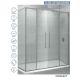 Concept Tuš kabina Devon 140x90x200cm 6mm providno staklo, srebrni ram - 11106-c-22090