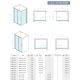 Concept Tuš kabina Atlas 150x80x195cm 6mm providno staklo, srebrni ram - 9911-7958