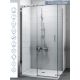 Concept Tuš kabina Titan 100x80x195cm 8mm providno staklo, srebrni ram - 6355-6356