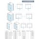 Concept Tuš kabina Absolut 100x70x200cm 6mm providno staklo, srebrni ram - 8768-8769