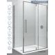 Concept Tuš kabina Absolut 100x80x200cm 6mm providno staklo, srebrni ram - 6953-1-1