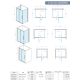 Concept Tuš kabina Absolut Black 120x90x200cm 6mm zatamnjeno staklo, crni ram - 6807-11795