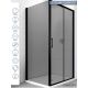 Concept Tuš kabina Atlas Black 100x70x195cm 6mm tonirano staklo, crni ram - 9199-11017