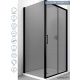 Concept Tuš kabina Atlas Black 140x70x195cm 6mm tonirano staklo, crni ram - 8267-11017
