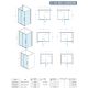 Concept Tuš kabina Absolut Black 120x80x200cm 6mm zatamnjeno staklo, crni ram - 6807-6811