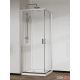 Quartz Tuš kabina Elemento Ker 70x100x200cm 6mm providno staklo, srebrni ram - 12243-12338
