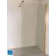 Linni Tuš paravan walk-in Elegance Gold 80x200cm 8mm providno staklo, zlatni profil - 8215-1