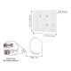 BARKAN Antena AF40P.W Indoor HDTV Flat TV do 65 km - TVZ02645