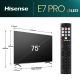 HISENSE Televizor 75E7NQ PRO, Ultra HD, Smart - TVZ02727