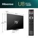 HISENSE Televizor 75U8NQ, Ultra HD, Smart - TVZ02728