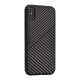 Maska za iPhone X Twill crna - 025872