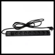 220V razvodni PDU panel 19/1U sa 8 utičnih mesta,prekidač,prenaponska zaštita,kabl 1.8m  PDU-8SP-1U - EP2947037