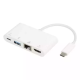 E-Green Adapter USB 3.1 Tip C(M) - HDMI+USB 3.0+Tip C+RJ45(F) - EP2923834
