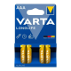 Baterije Varta Longlife LR03 AAA 4/1 - EP3046953