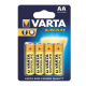 VARTA Baterija AA 1.5V R6P Superlife, cink-karbon, 4 kom (cena po komadu) - 45720
