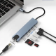 Adapter konverter TIP C 7/1 USB 3.0x2/Ethernet RJ45 /HDMI 4K 30HZ/PD/SD/TF - EP2986452
