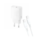 XO Kućni punjač L160 20W+USB C, kabl - EP3020435