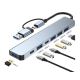 Adapter-konverter USB E-Green USB 3.0/USB 3.1 tip C(M)-USB 3.0+4 xUSB 2.0+2xtip C(7 u2) - EP2942797
