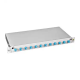FO Splicebox 19 inča sa 4 LC singlemode duplex adapter Schrack HSELS08SLG RAL7035, PREMIUM - EP2890548