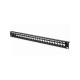 Patch panel modularni shielded 19/0.5U sa 24 slota za STP/UTP module SKP-24-0.5U - EP2891043